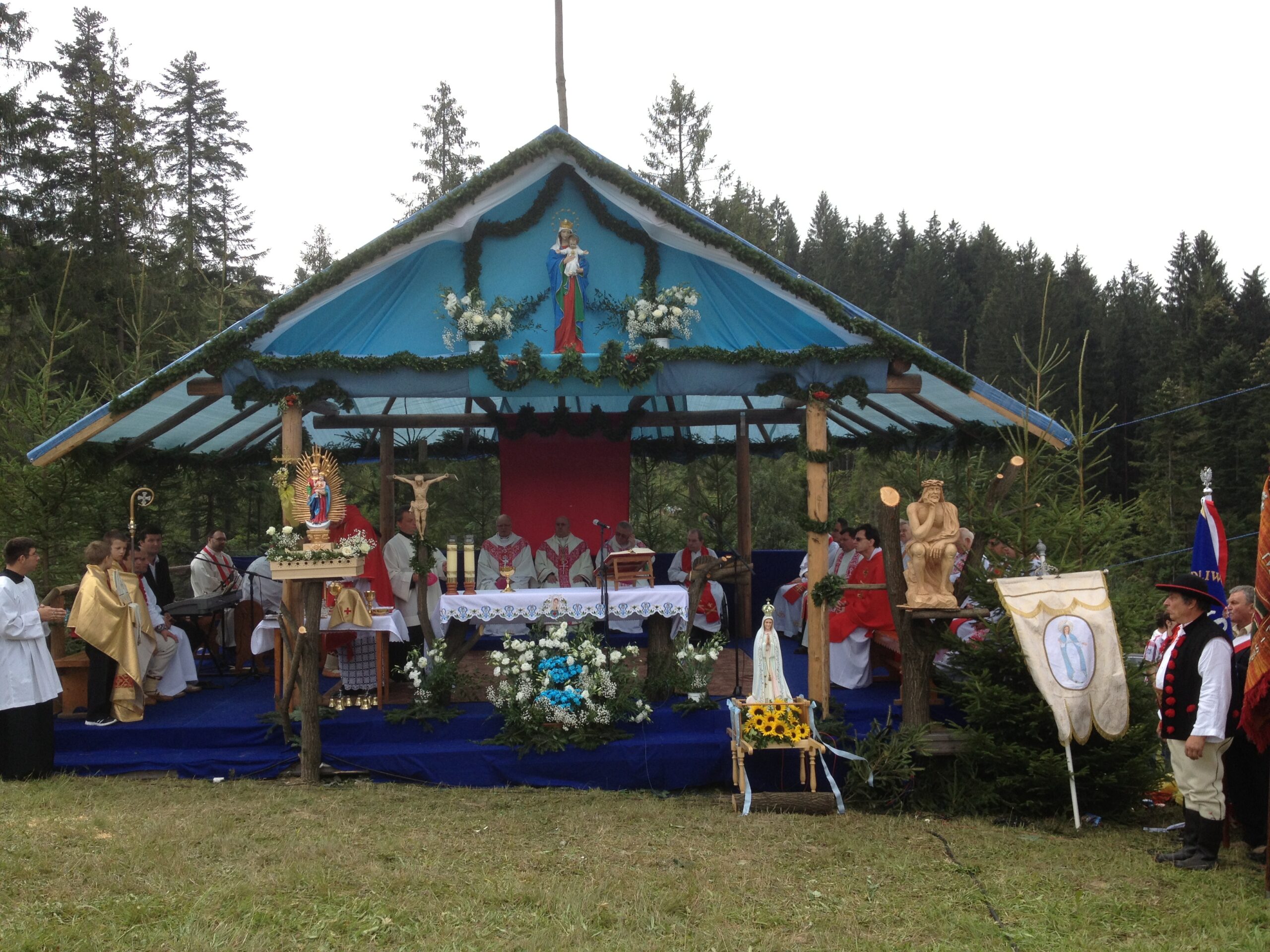 Ján Figeľ na tradičnej púti na trojmedzí