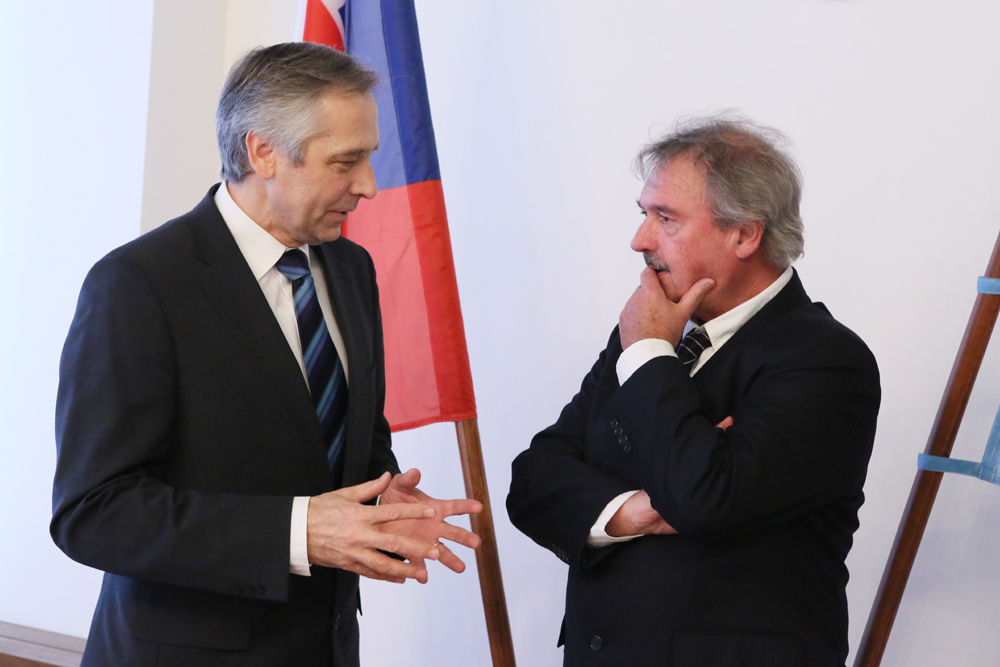 Podpredseda NR SR Ján Figeľ prijal ministra zahraničných vecí Luxumburského veľkovojvodstva Jeana Asselborna