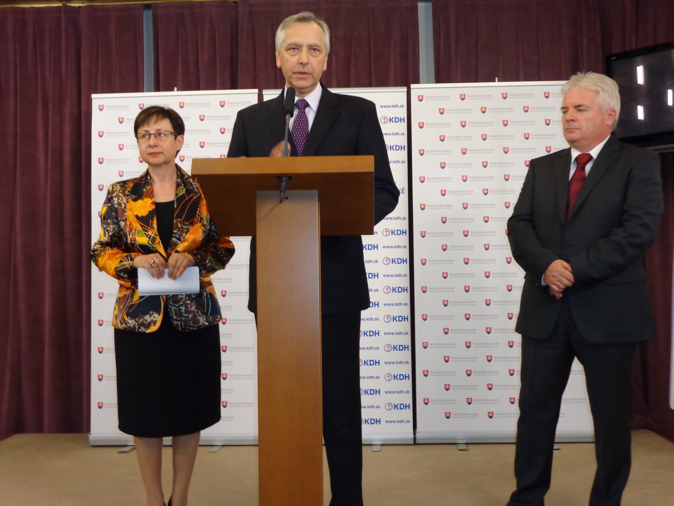 TB KDH o prioritách strany na nastávajúcej schôdzi NR SR