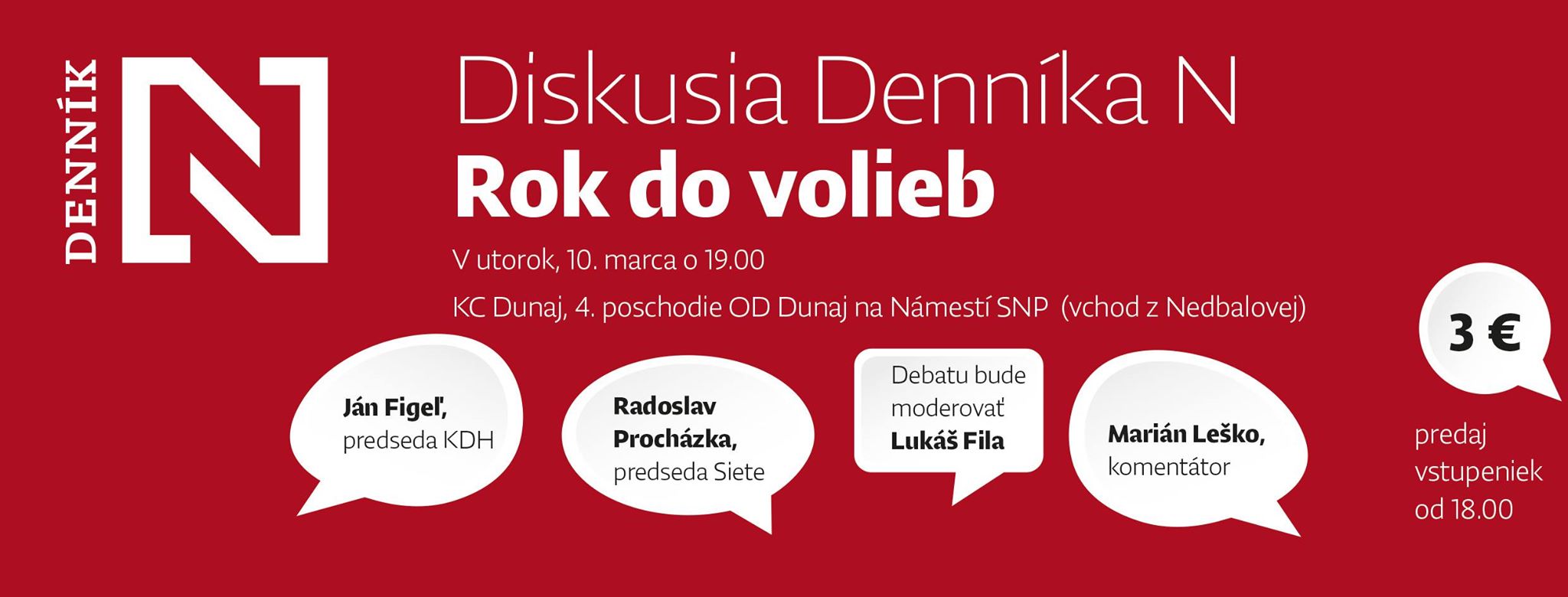 Ján Figeľ v KC Dunaj