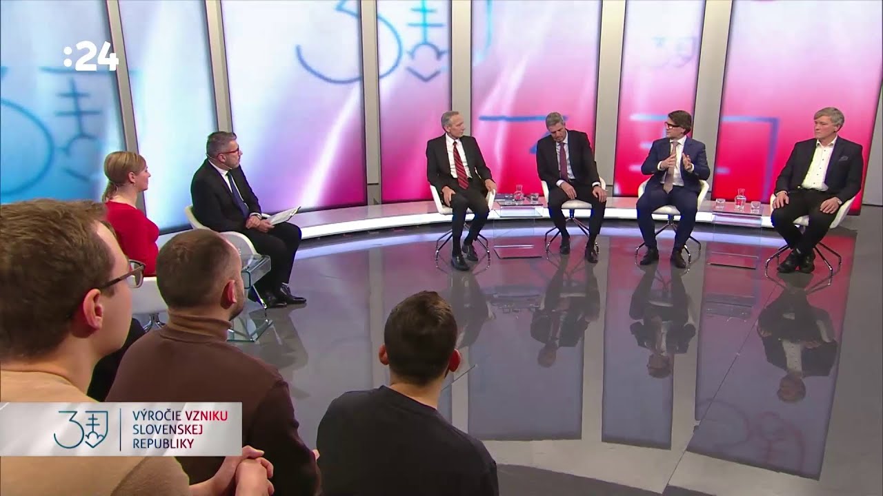 30. výročie vzniku SR – Relácia na RTVS :24