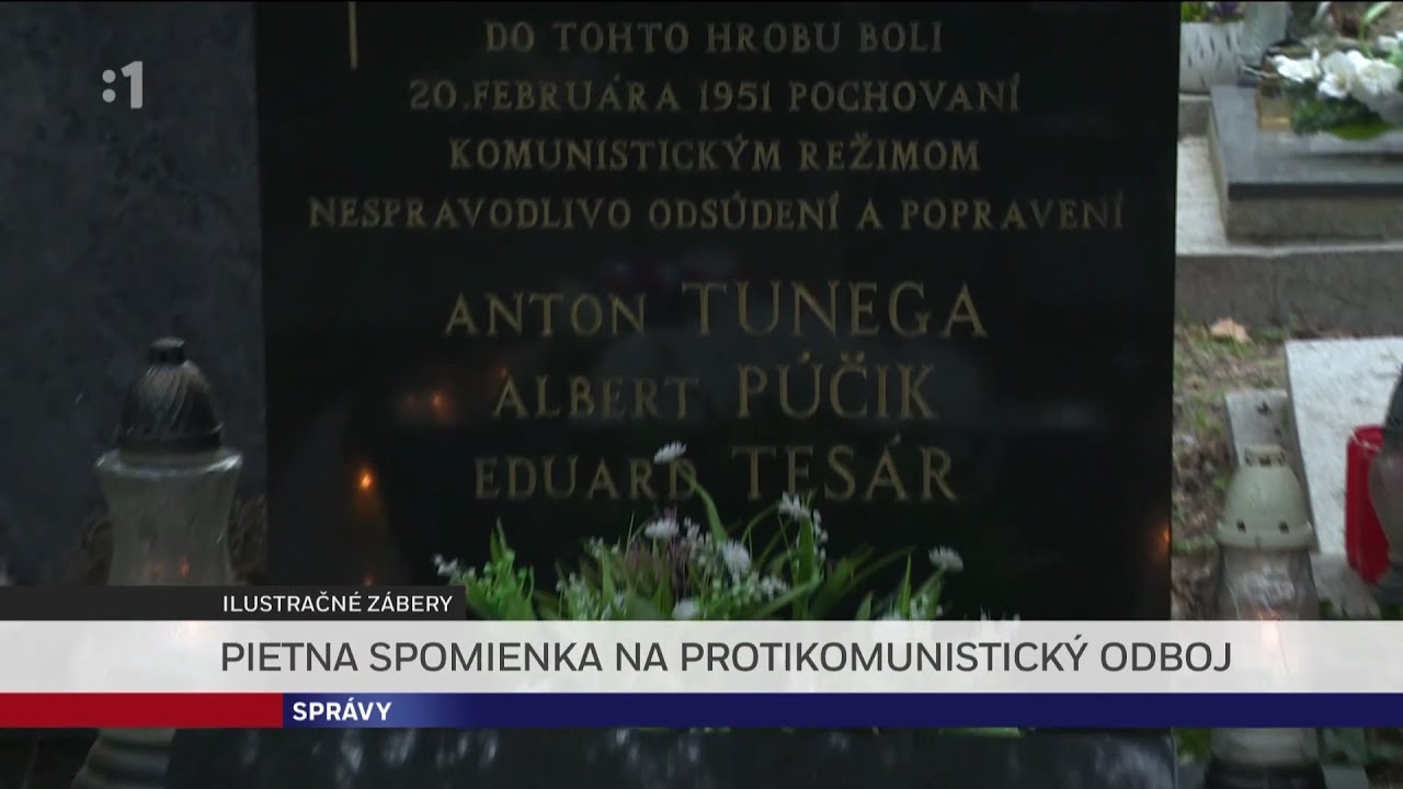Pietna spomienka na protikomunistický odboj | Správy RTVS 23.2.2025