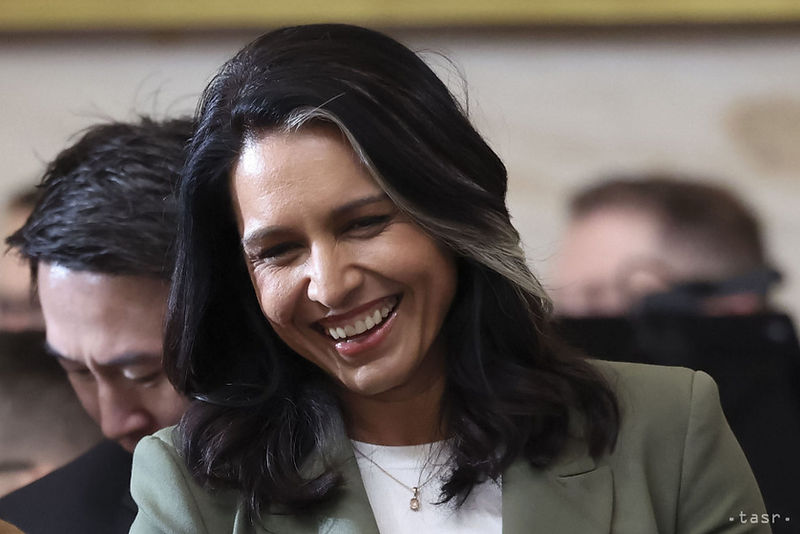 Nominantka amerického prezidenta Donalda Trumpa na pozíciu riaditeľky tajných služieb USA Tulsi Gabbardová. Foto: TASR/AP